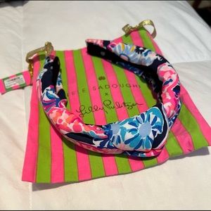 New With Tags Lele Sadoughi x Lilly Pulitzer Knotted Headband